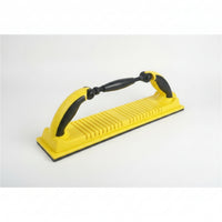 Sanding Block with Handle Ergonomic Hand Sanding Block Hand Sander with Handle Flat-Face Tool Rectangular for Drywallers