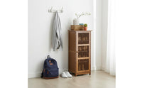 Dustproof Multi-Layer Shoe Rack Cabinet Large Capacity Entryway Shoe Storage Cabinet Ventilated Design Home Furniture for Hallway