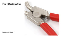 Circlip Pliers Double Functionality Snap Loop Pliers Spring Loaded Hand Tool for Mechanics, Technicians, Machinery Maintenance, Workshop, Garage
