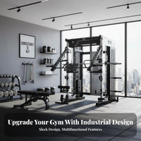 Multi-Functional Weightlifting Machine Adjustable Pulley System Weightlifting Machine Power Cage Commercial Grade Multi-Functional Training Station