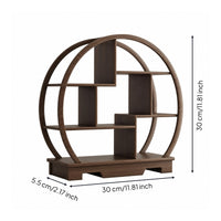 Atmospheric Decoration Chinese Wedding Dessert Table Set DIY Setup Auspicious Cloud Display Shelf Vintage Wooden Pastry Stand for Engagement Party, Banquet