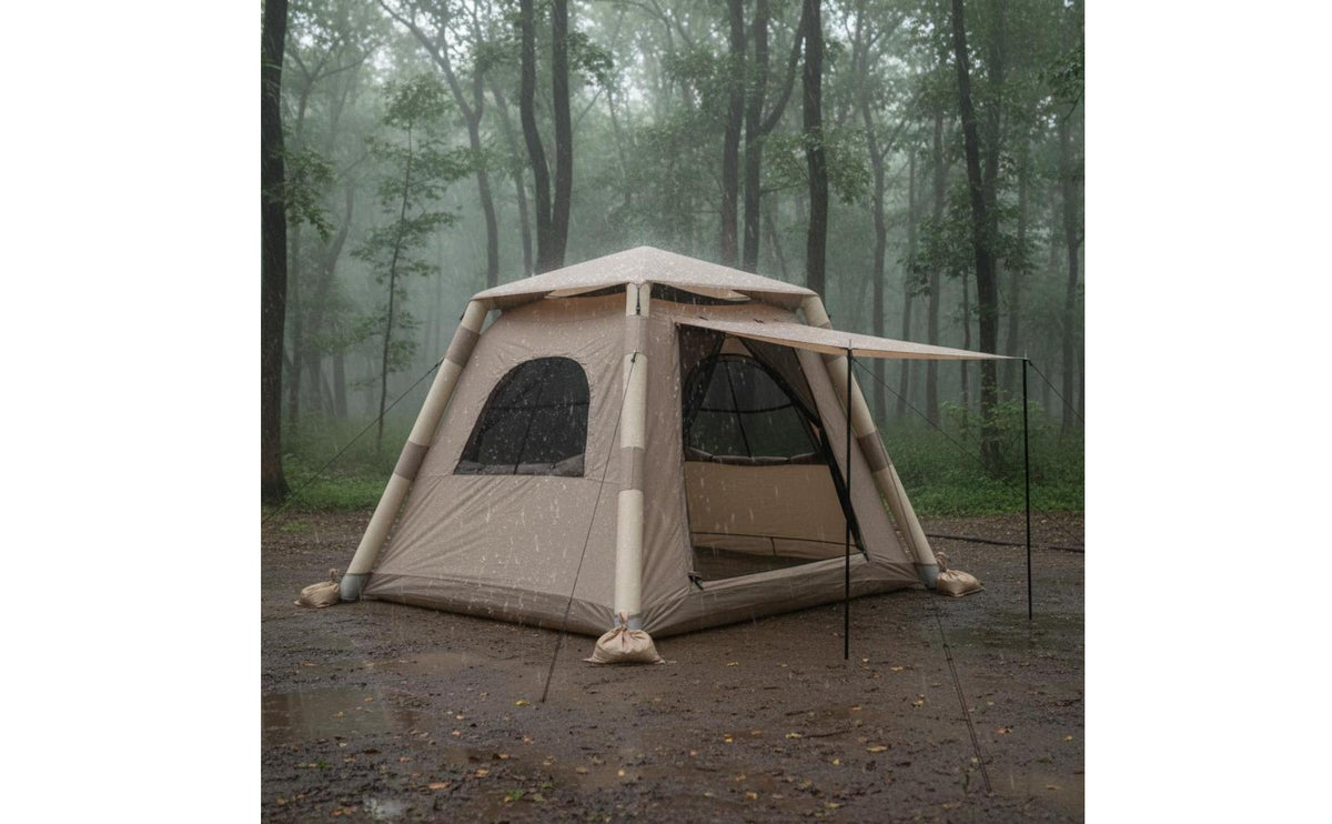 Inflatable Camping Tent Windproof Inflatable Tent Thickened Outdoor Shelter for Campers