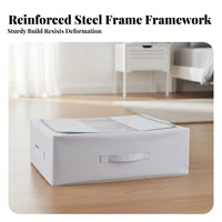 Underbed Fabric Drawer Large Capacity Underbed Storage Bag Foldable Design