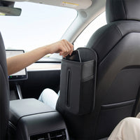 Car Seat Organizer with Tissue Holder Slim Car Seat Side Bag with Mesh Pocket Multiple Pockets Long-Lasting for Commuters