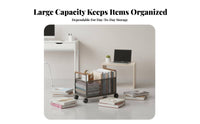 Rolling Book container with casters Storage Box debrisresistant for children, Apartment Dwellers