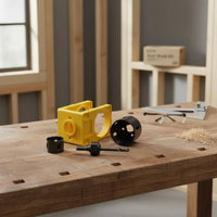 4 Easy Steps Door Lock Installation Kit Doorknob Installation Jig Wood Door Lock Hole Cutter Set for DIY Enthusiasts, Carpenters, Locksmiths, Home Improvement, Construction Site