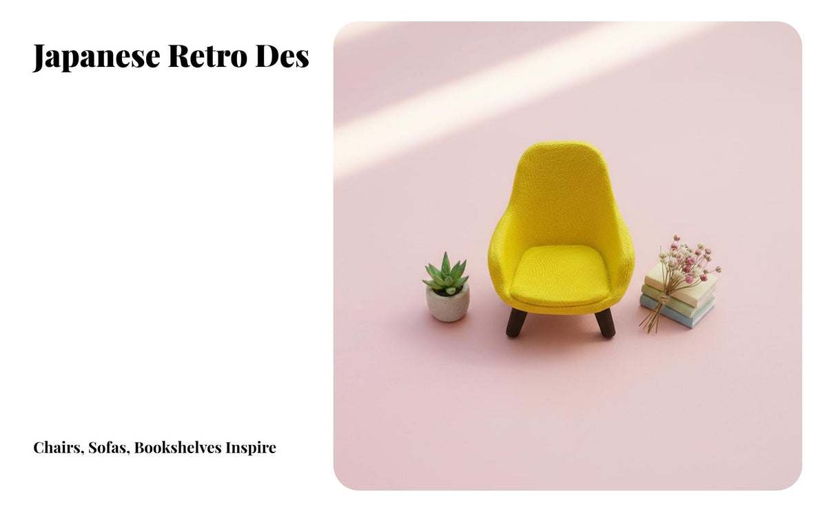 Photography Prop Japanese-Inspired Design Mini Decor Cute Resin Furniture Miniatures for Photographers, Hobbyists, Miniature Scene, Desktop