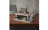 1:64 Parking Garage Diorama Realistic Detail Diecast Garage Scene PVC Material 1:64 Car Diorama for Collectors