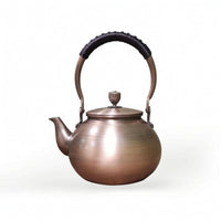 Copper Kettle Stovetop Tea Kettle Wrapped-Handle Vessel for Home