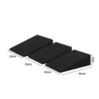 3 Pieces Resilient Car Seat Leveling Pad Breathable Rear Seat Support Cushion Wear-Resistant Sleeping Pad Set Pain Relief