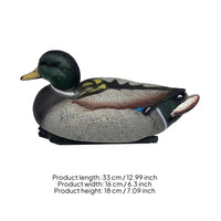 Duck Figurine Weatherproof Duck Statue Bird Figurine for Homeowners, Pond