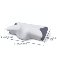 Butterfly Curved Pillow Machine-Washable for Bedroom