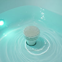 Round Face Pool Return Fitting Secure Fit Pool Fitting with Perforated Top Compatible Anti-Suction for Fiberglass Pools