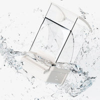 Husk Separating Automatic Bird Feeder Easy to Clean No-Mess Bird Feeder Large Capacity No Mess Container Transparent Design for Indoor, Vacation