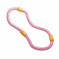 springing Waist Hoop Full Wrap Protection Soft Waist Hoop Noiseless Construction Padded springing Exercise Tool for Women, Home Workout
