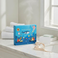 12 Pieces Ocean Theme Bath Soak Ball Gift Set Sea Creature Bath Fizzer Fizzy Collectible Figures for Children, Bathroom
