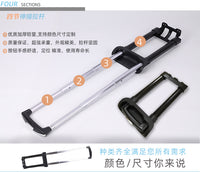 厂家供应箱包拉杆登机箱拉杆伸缩杆行李箱拉杆箱包配件批发定 制