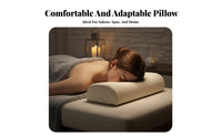 Waterproof Beauty Bed Headrest Easy to Clean Massage Table Neck Pillow Ergonomic Design for Physical Therapists, Clients, Salon, Spa