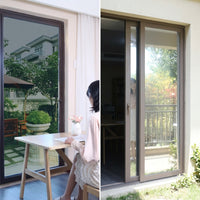 Blackout Window Film for Home Office Privacy, Self-Adhesive Window Tint and Frosting, Opaque PET Material, Modern Minimalist Style for Bathroom