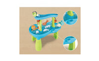 Outdoor Sand and Water Play Table Kids Sand and Water Table Interactive Playset Portable for Preschoolers
