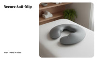 Non-Slip Silicone Face Pillow Traceless Massage Table Face Cushion Skin-Friendly for Estheticians