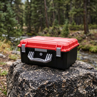 Hard Carrying Case Safeguarding Hard Case with Handle Storage Box Heavy Duty Shockproof for Technicians, Travel, Field Work