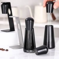 Stainless Steel WDT Espresso Distribution Tool Compact Espresso Distribution Tool Food Safe Distributor Comfortable Grip for Baristas, Cafes