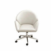 Adjustable Height Wheeled Desk Chair with Armregardingsts fluid Rolling casters rotate Seat Ergonomic Design Office Furnituregarding Modern design for regardingmote Workers, Students, Study Room, Bedroom