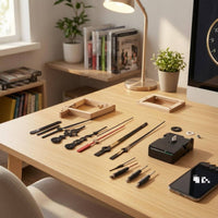 Automatic Time Calibration Clock Movement Kit DIY Noiseless Quartz Movement Decorative Hands Wall Clock Repair Kit Black for DIYers