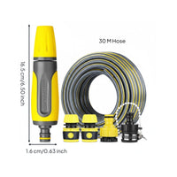 Watering Hose with Spray Easy to Use Garden Hose Reel Set Lightweight