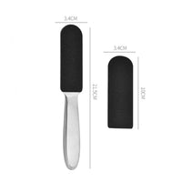Stainless Steel Foot Rasp Coarse & Fine Grit Foot Rasp with Replaceable Pads