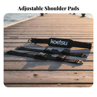 Stand-up Paddleboard Carrying Strap Portable Paddleboard Shoulder Strap Sturdy Adjustable Board Carrier for Paddleboarders, Water Sports Enthusiasts