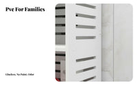 Floor-Standing Slim Bathroom Tower Shelf Multi-Tier Design Slim Storage Tower Space-Saving Freestanding Rack Waterproof for Homeowners, Families, Students, Narrow Spaces, Laundry Room, Kitchen, Office