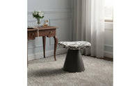 Vintage Inspired Swivel Vanity Stool Space-Saving Swivel Vanity Chair High-Density Foam Cushion Cone Base Makeup Chair Sturdy Construction for Bedroom