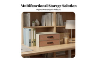 Stackable Drawer Box Space-Saving Stackable Drawer Unit Japanese Design for Desk