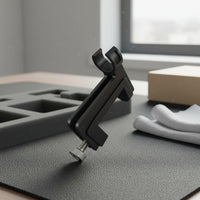 Secure Hold Saxophone Mic Holder Versatile Mounting Instrument Audio Pickup Clip Lightweight Design Instrument Mic Clamp Easy Single-Hand Operation for Saxophonists
