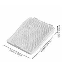 Feline Litter Mat Raised Frame Pet Supplies Rinsable