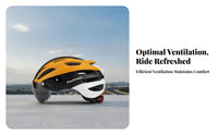 Hard Shell Cycling Helmet Breathable Vents Helmet with Tail Light Impact Resistant Head Protection Lightweight for Adults