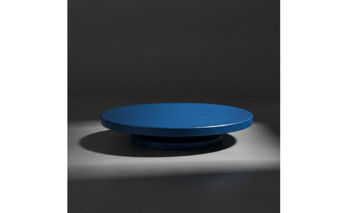Rotating Banding Wheel Heavy Duty Pottery Turntable Slimline Sculpting Turntable Stable for Potters, Sculptors, Florists, Art Class, Workshop