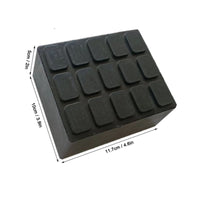 Scissor Lift Pad Non-Slip Surface Lift Cushion Wear Resistant Vehicle Support for Auto Repair Shop