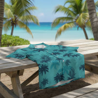 Casual Short-Sleeve Hawaiian Shirt Summer Hawaiian Shirt Breathable Top Comfortable for Beach