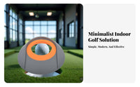 Putting Practice Hole Improves Accuracy Golf Putting Target Disc Lightweight Putting Disc Reducer for Beginners, Home, Office
