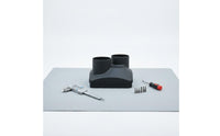 60 Mm Double Outlet Hood Double-Hole Air Vent Cap Compact Size Vehicle Part for Car Heating