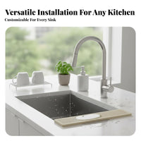 Absorbent Faucet Mat Quick Drying Porous Structure Reduces Mess for Kitchens