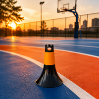 Football Training Equipment for Coaches, 23cm Agility Cone, Sports Training Cones for football, Basketball