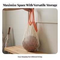 Over the Door Ball Holder Space Saving Toy Storage Hanging Basket Large Capacity Athletic Gear Storage Bag for Parents, Bedroom, Hallway, Dorm Room