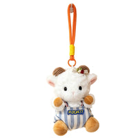 Soft Sheep Charm with Cord Kawaii Sheep Pendant Lovely Bag Charm Cuddly for Girls, Keys