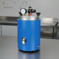 Temperature Control Round Molding Material Injector Pressure Gauge Jewelry Molding Material Injector Electric Craft Equipment for Workshop