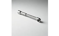 M3 Mini Cross Wrench Compact L-Type Socket Wrench Steel Tool Chrome Finish