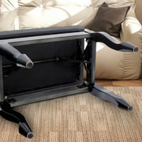 Paired Piano Bench Padded Adjustable Piano Bench Cushioned Seat for Music Studio